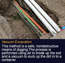 vacuum excavation services